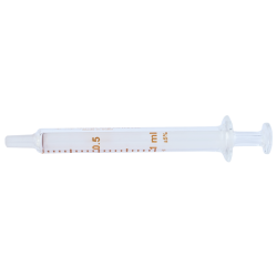 1ml Truth Interchangeable Glass Syringe Center all Glass Tip (Pack of 1)
