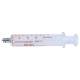 TRUTH Interchangeable Glass Syringe (Metal Luer Lock Tip) CL 30ml, (Pack of 1)