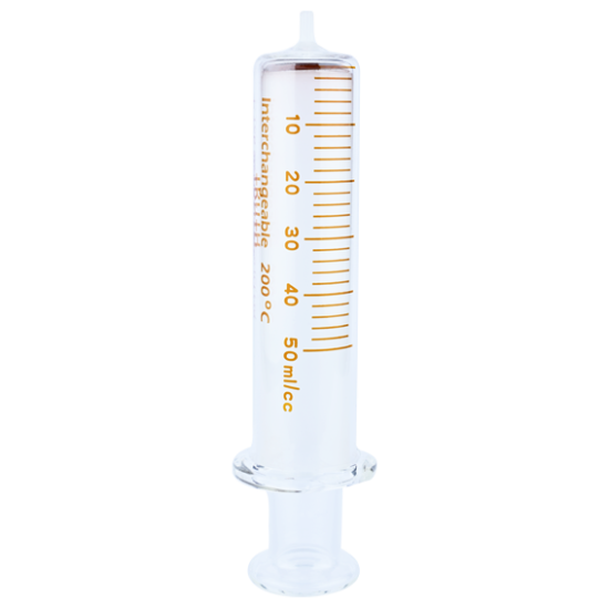 TRUTH Interchangeable Glass Syringe Glass Tip (CT) 50ml, (Pack of 1)