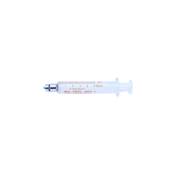 Truth Calibrated Glass Syringe (PLS) Metal luer lock Tip (CL), 5ml (Pack of 1)