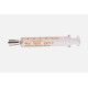 Truth Calibrated Glass Syringe (PLS) (Stainless Steel Luer Lock Tip) SS-CL 10ml, (Pack of 1)