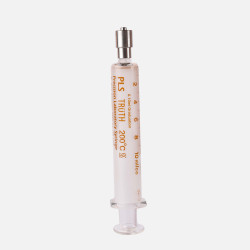 Truth Calibrated Glass Syringe (PLS) (Stainless Steel Luer Lock Tip) SS-CL 10ml, (Pack of 1)