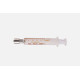 Truth Calibrated Glass Syringe (PLS) (Stainless Steel Luer Lock Tip) SS-CL 5ml, (Pack of 1)