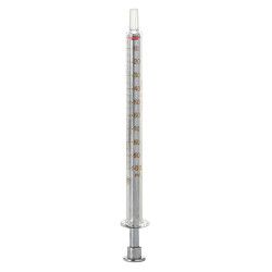 Truth BCG Syringe Center Glass Tip (CT), 1ml, (Pack of 1)