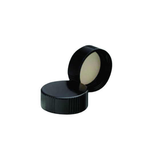 CAP Style - Black Closed Top & PTFE, Caps & Septa (Pack of 100)