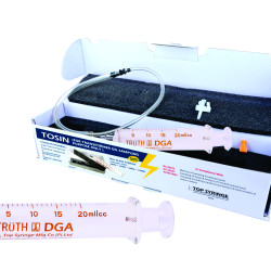 TRUTH DGA Glass Syringe 20ml Kit With 3 Way Stopcock & Padded Box