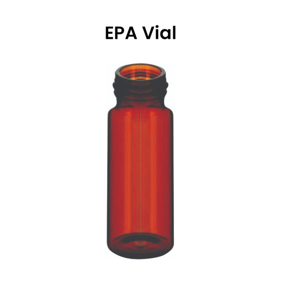 Colpak 30ml EPA Screw Neck Amber Vial, 27.5 x 72.5mm (Pack of 100)