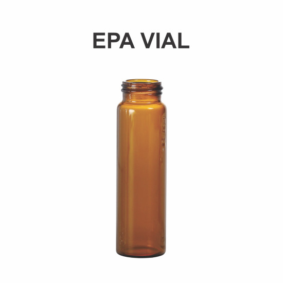 Colpak 40ml EPA Screw Neck Amber Vial, 27.5 x 95mm (Pack of 100)