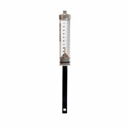 Truth Gas Tight Instrument Syringe 10ml, V6- 60mm Stroke Syringes , C-KP, Plunger Type - PTFE, ZDV with 1/4”-28UNF
