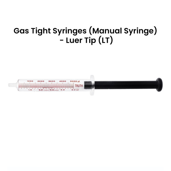 Truth Gas Tight Syringes LT - Glass Luer Tip 10ml (Pack Of 1)
