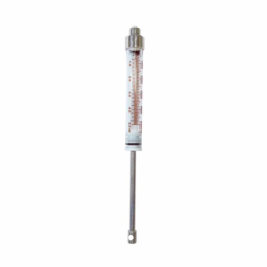 Truth Gas Tight Instrument Syringe 10ml, V6- 60mm Stroke Syringes , XLP, Plunger Type - PTFE with 1/4”-28UNF