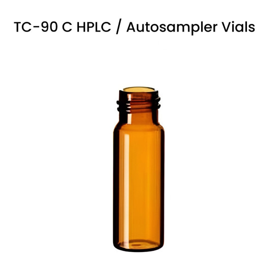 Colpak ND 9 Short Screw Thread Vials 12 x 32mm, 9mm Short Screw Thread Vials, Wide Opening, 12 x 32mm, Amber Glass, 1st Hydrol Class, Wide Opening