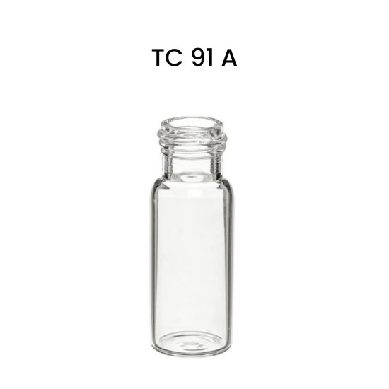Colpak Clear Borosilicate Storage Vial , Screw Neck Vials for Storage Purpose with Capacity of 2ml, Size-12x32 (Pack of 100)