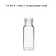 Colpak ND 9 Short Screw Thread Vials 12 x 32mm, 9mm Short Screw Thread Vials, Wide Opening, 12 x 32mm, Clear Glass, 1st Hydrol Class, Wide Opening