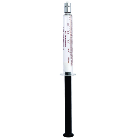 Truth Gas Tight Instrument Syringe 10ml, V6- 60mm Stroke Syringes , TLL-X,Plunger Type - PTFE with Luer Lock