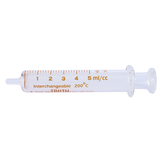 TRUTH Interchangeable Glass Syringe Glass Tip (CT) 5ml, (Pack of 1)