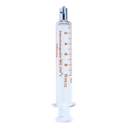 TRUTH Interchangeable Glass Syringe (Metal Luer Lock Tip) CL 10ml, (Pack of 1)