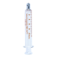 TRUTH Interchangeable Glass Syringe (Metal Luer Lock Tip) CL 10ml, (Pack of 1)