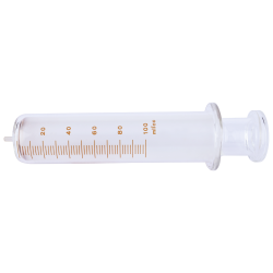 TRUTH Interchangeable Glass Syringe Glass Tip (CT) 100ml, (Pack of 1)