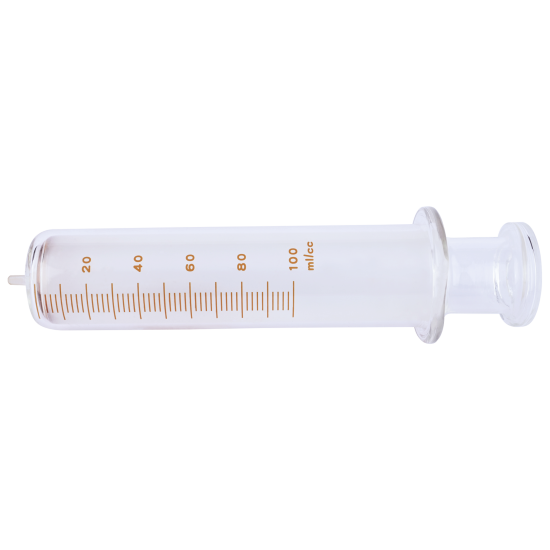 TRUTH Interchangeable Glass Syringe Glass Tip (CT) 100ml, (Pack of 1)