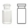 20mm Headspace Vials, 10 ml Crimp Headspace Clear Vial, 22.5 × 46 mm, Flat Bottom (Pack of 100)