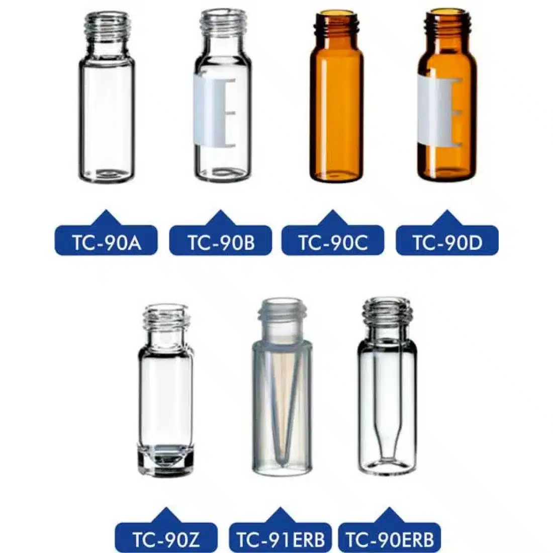 Colpak ND 9 Short Screw Thread Vials 12 x 32mm, 9mm Short Screw Thread Vials, Wide Opening, 12 x 32mm, Amber Glass, 1st Hydrol Class, Wide Opening, Label + Filling Lines - Image 2