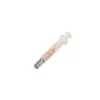 Truth Calibrated (PLS) Glass Syringe Metal Luer Lock Tip 2ml, (Pack of 1)
