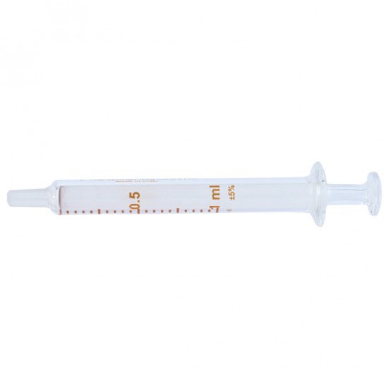 Truth Interchangeable Glass Syringe Center all Glass Tip 1ml, (Pack of 1) - Image 2