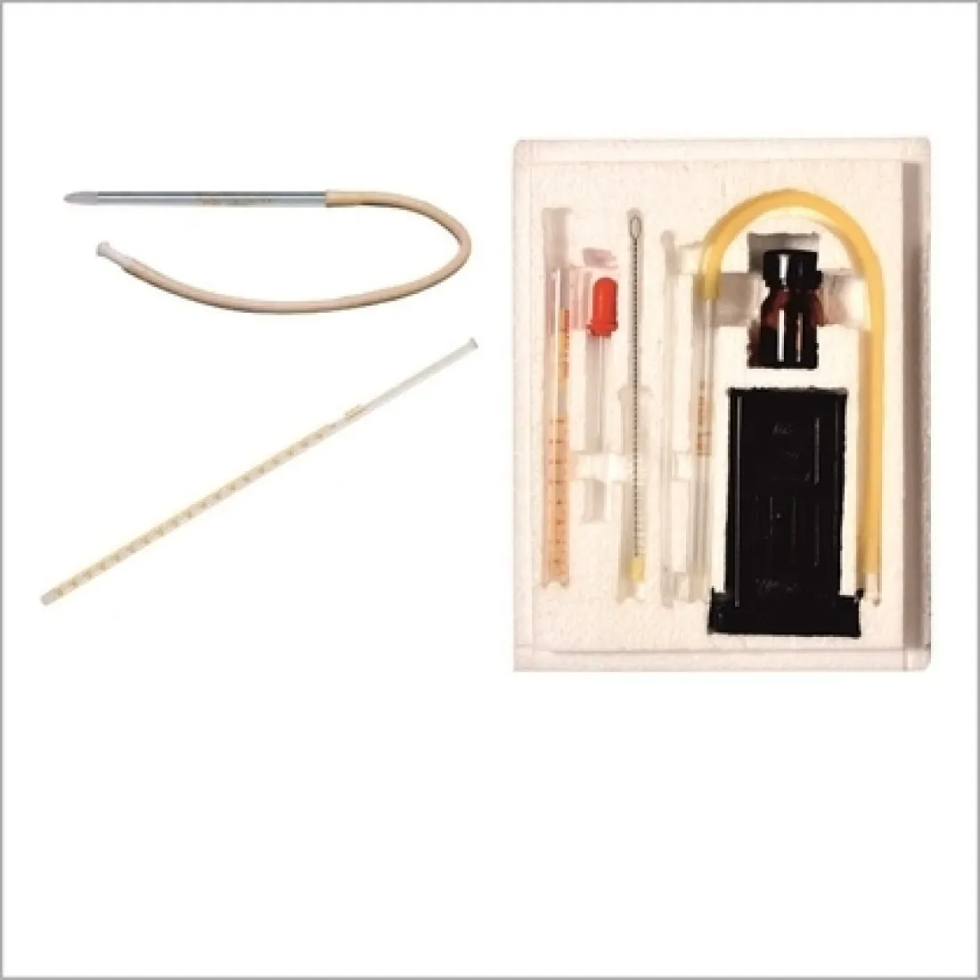 Haemometers (SAHLI type) Comparater Round Tube with Precision 20cmm Pipette - Image 2